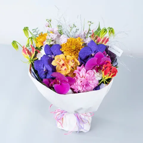 季節のお任せ スタンディングブーケ