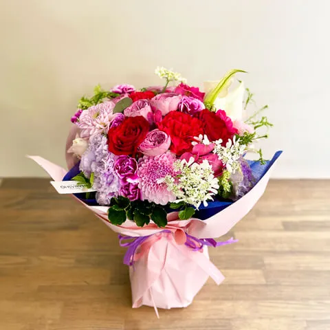 季節のお任せ スタンディングブーケ