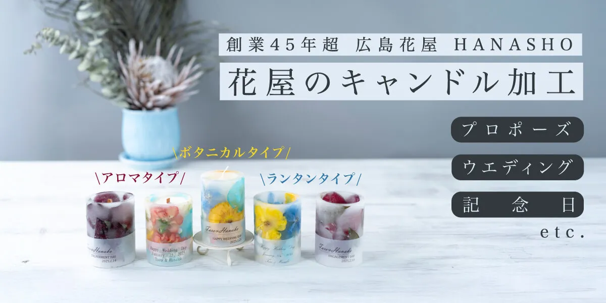 キャンドル加工