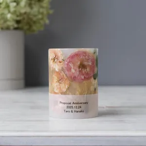 花束ブーケ等をキャンドル保存加工【1本】 - キャンドル加工 - ウェディング | アフターブーケ加工事例