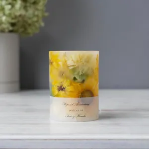 花束ブーケ等をキャンドル保存加工【1本】 - キャンドル加工 - 記念 | アフターブーケ加工事例