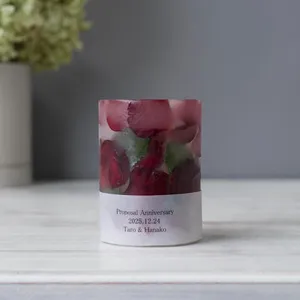 花束ブーケ等をキャンドル保存加工【1本】 - キャンドル加工 - プロポーズ | アフターブーケ加工事例