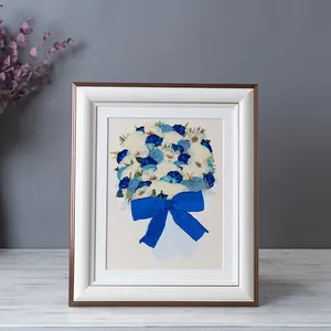 【36額サイズ】【複数品種】【押し花】【ウェディングブーケ5〜6割お入れ可能】④ - 押し花 - プロポーズ | アフターブーケ加工事例