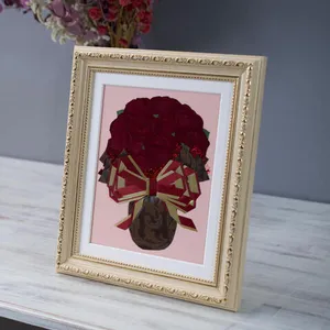 【26額】【1品種】※バラなど【1〜12本】【 押し花】① - 押し花 - プロポーズ | アフターブーケ加工事例