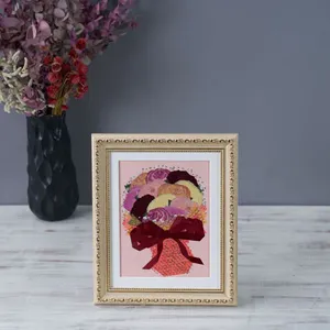 【26額サイズ】【複数品種】【押し花】【ウェディングブーケ3〜4割お入れ可能】② - 押し花 - プロポーズ | アフターブーケ加工事例