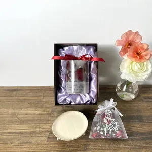 花束ブーケ等をキャンドル保存加工【1本】 - キャンドル加工 - プロポーズ | アフターブーケ加工事例