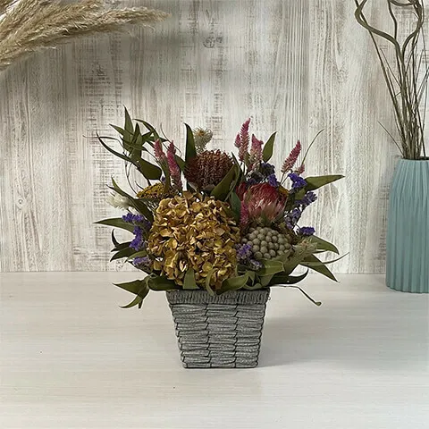 ドライフラワーアレンジメント