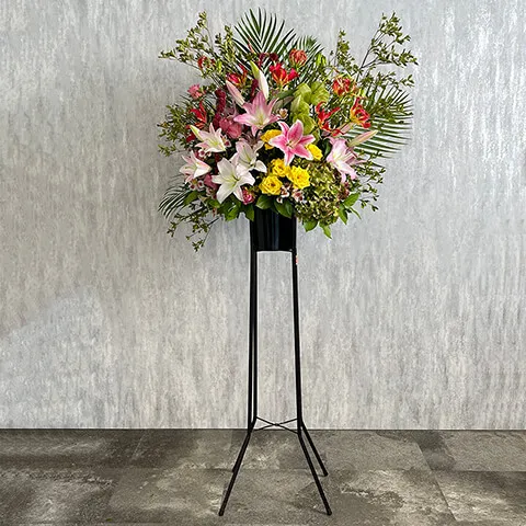 季節のお任せスタンド花