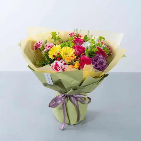 季節のお任せ スタンディングブーケ