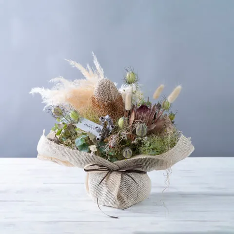 ドライフラワーアレンジメント