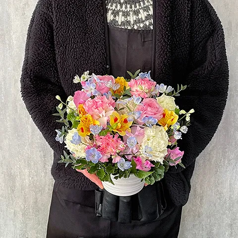 パステルカラーアレンジ