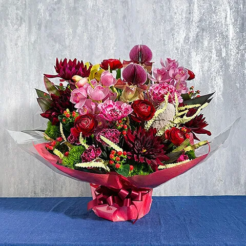 赤系アレンジメント