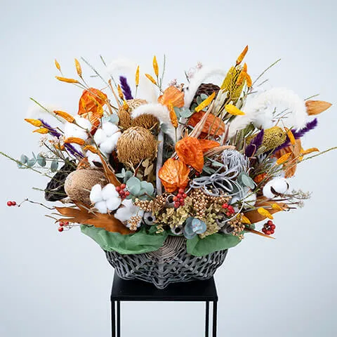 ドライフラワーアレンジメント