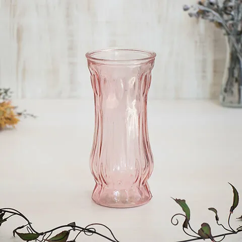 口径10cmガラス花びんチェスキー