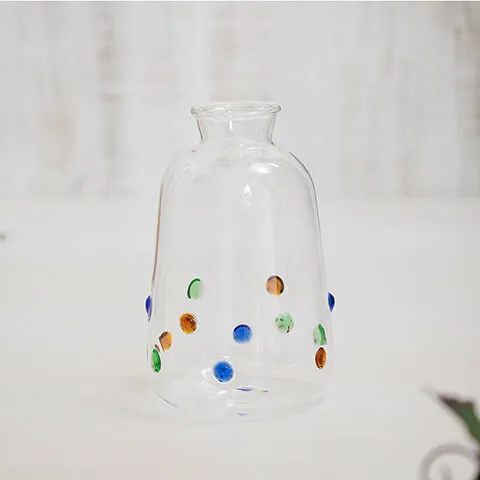 口径4cmガラス花びんCOVENT