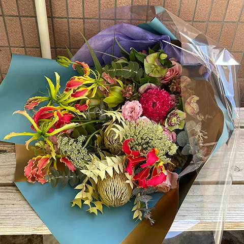 豪華季節のお任せ花束