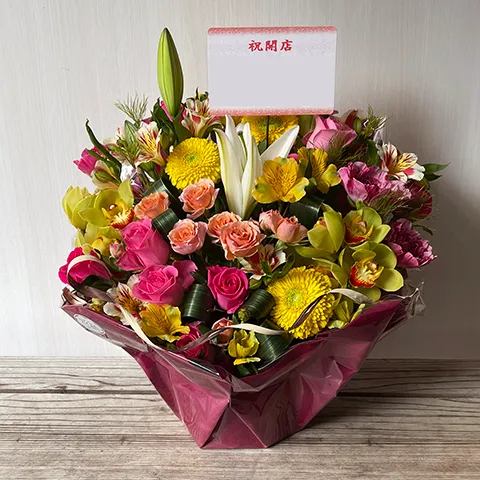 季節のお花アレンジメント