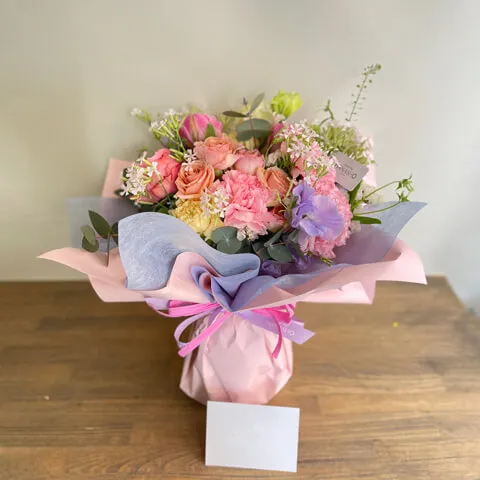 季節のお任せ スタンディングブーケ