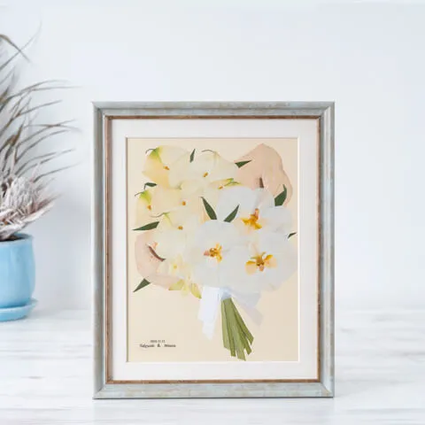 【36額】【複数品種】【 押し花】【ウェディングブーケ5〜6割お入れ可能】④