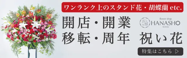 開店・開業・移転・周年 祝い花