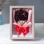 フレーム額【花束タイプ】【バラ等】【12本目安】【立体保存加工】