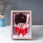 フレーム額【花束タイプ】【バラ等】【12本目安】【立体保存加工】
