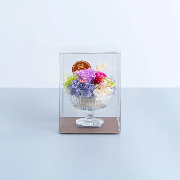 アイス紫系プリザーブドフラワー