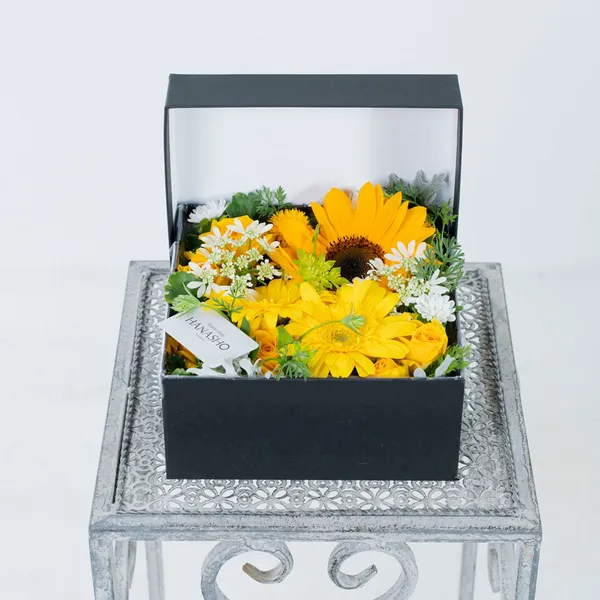 黄系生花ひまわりBOX