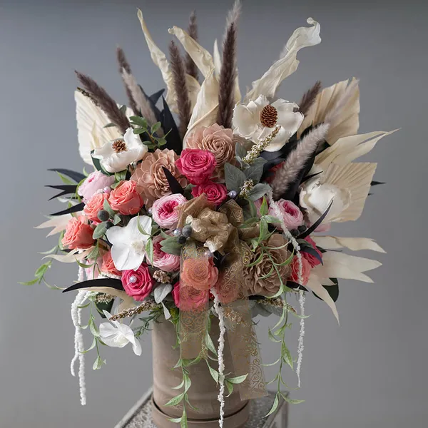 ロゼアンティーク・プリザーブドフラワーアレンジメント｜広島花屋