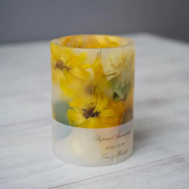 花束ブーケ等をキャンドル保存加工【1本】 - キャンドル加工 - 記念 | アフターブーケ加工事例 - 写真2