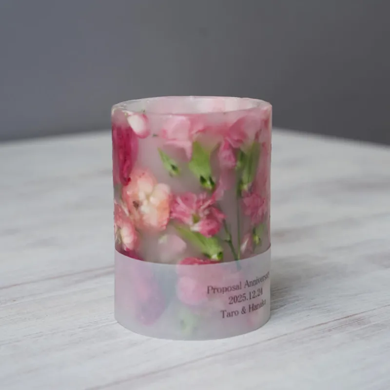 花束ブーケ等をキャンドル保存加工【1本】 - キャンドル加工 - 記念 | アフターブーケ加工事例 - 写真2