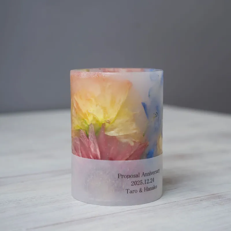 花束ブーケ等をキャンドル保存加工【1本】 - キャンドル加工 - ウェディング | アフターブーケ加工事例 - 写真2