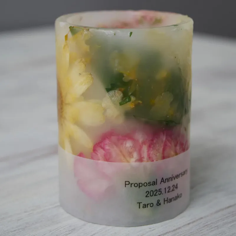 花束ブーケ等をキャンドル保存加工【1本】 - キャンドル加工 - ウェディング | アフターブーケ加工事例 - 写真2