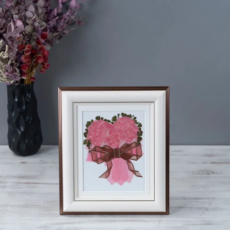 【26額】【複数品種】【押し花】【ウェディングブーケ3〜4割お入れ可能】② - 押し花 - プロポーズ | アフターブーケ加工事例 - 写真1