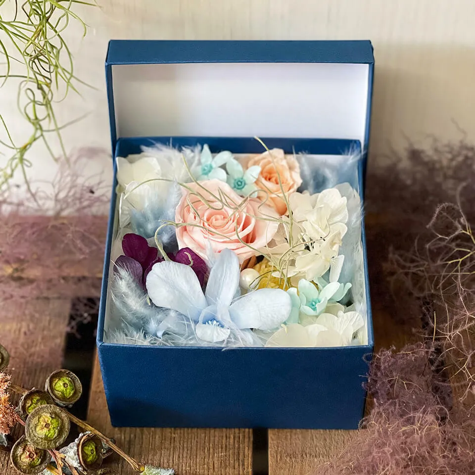 プリザーブドフラワーBOX｜広島花屋オンラインショップ花将
