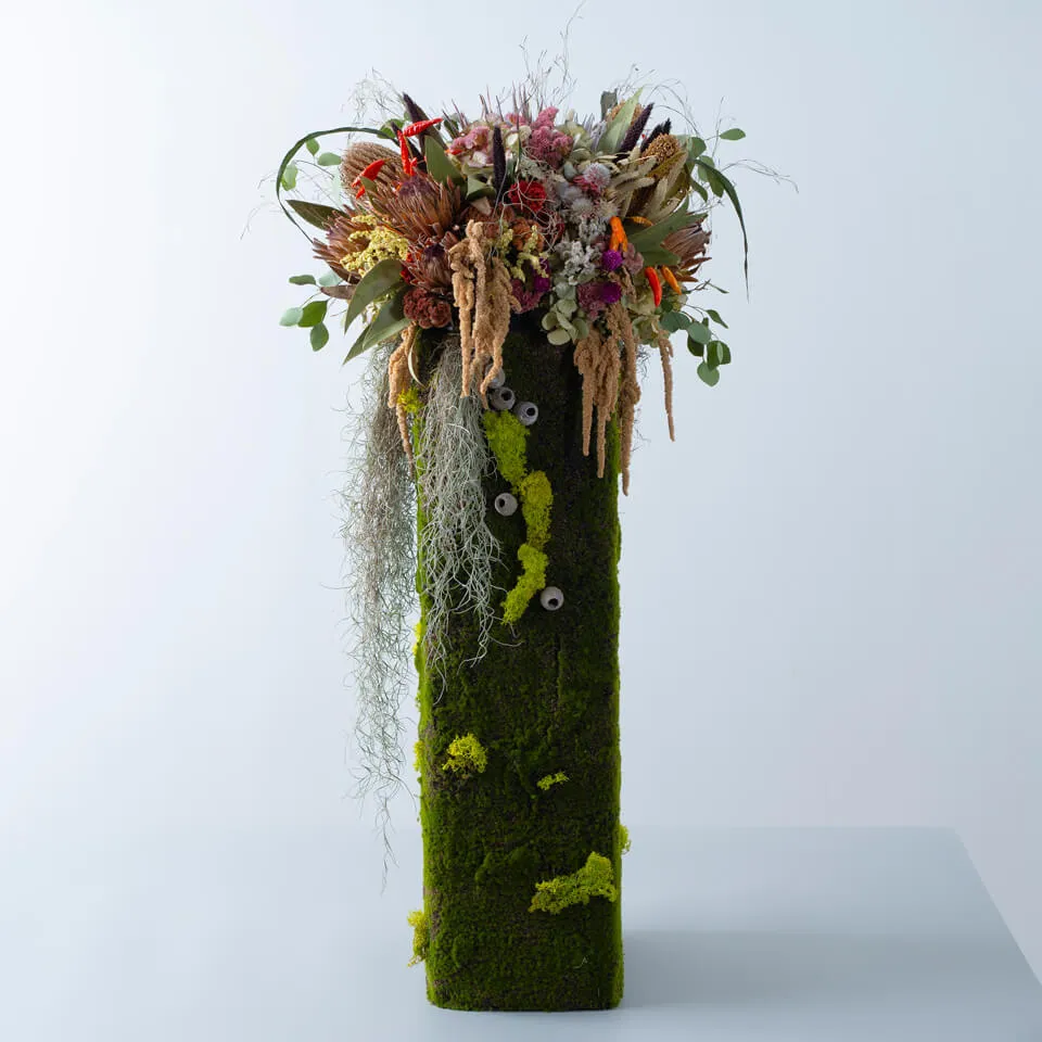 レア四季島ドライフラワーアレンジメント レア四季島ドライフラワーアレンジメント シックな雰囲気のドライ