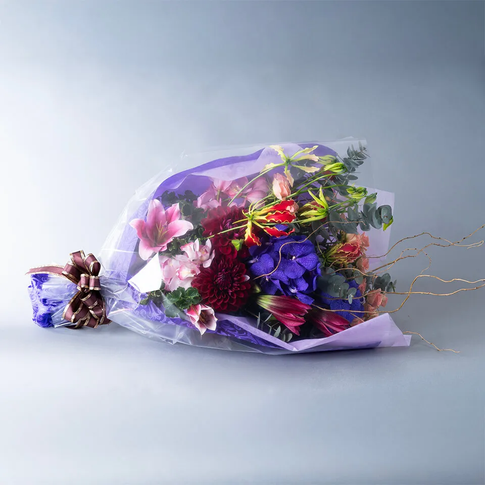 大きく豪華な花束｜広島花屋オンラインショップ花将