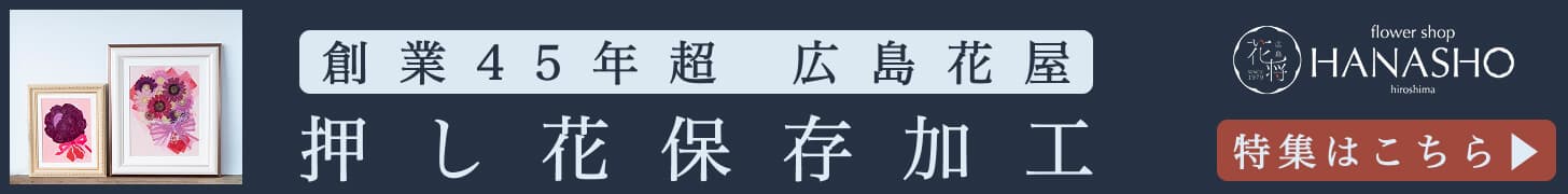 押し花保存加工