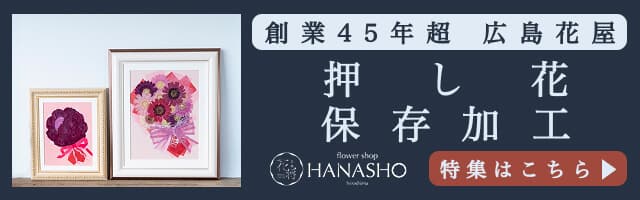 押し花保存加工