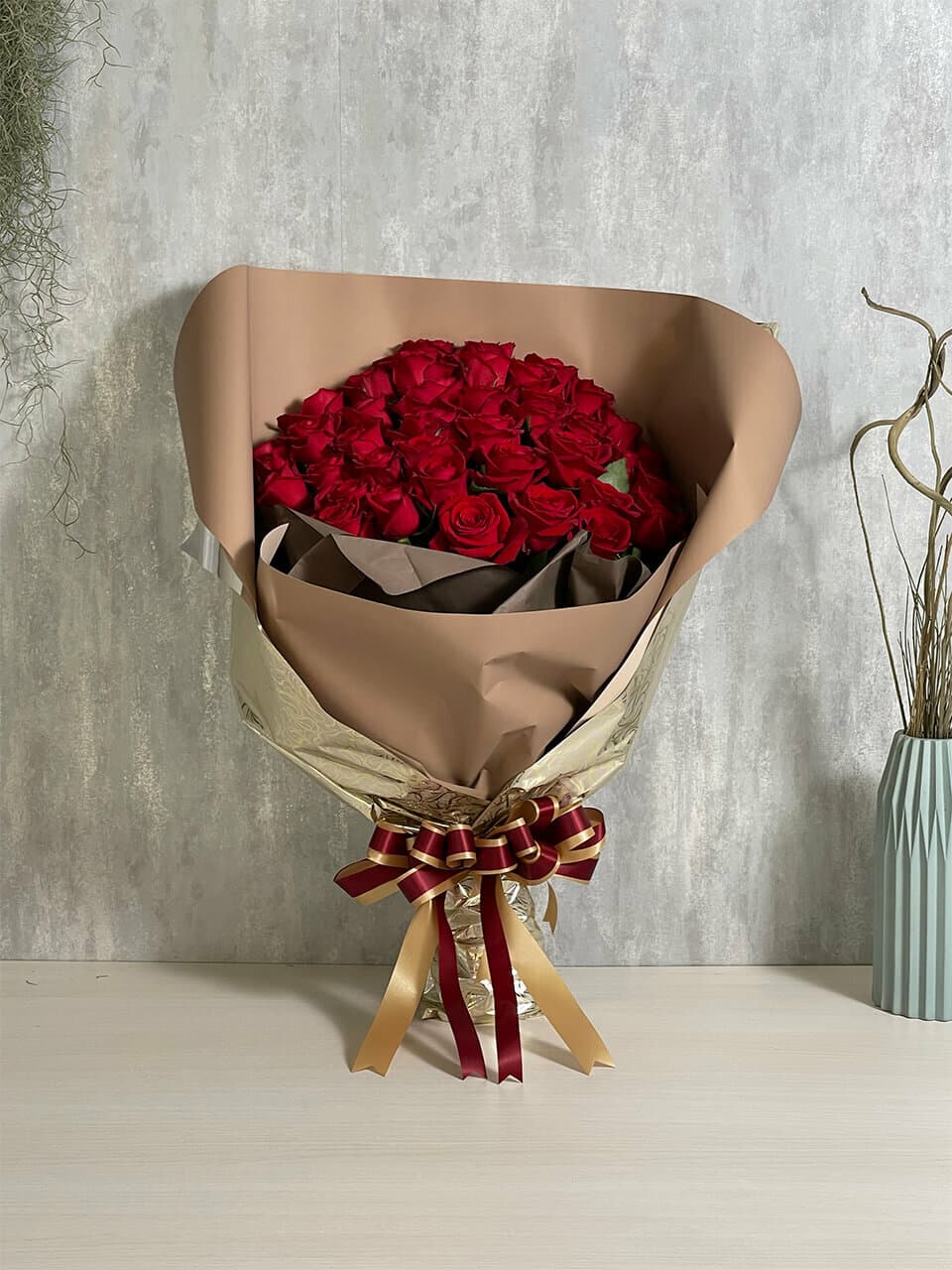 赤バラ50本の花束 商品画像 4