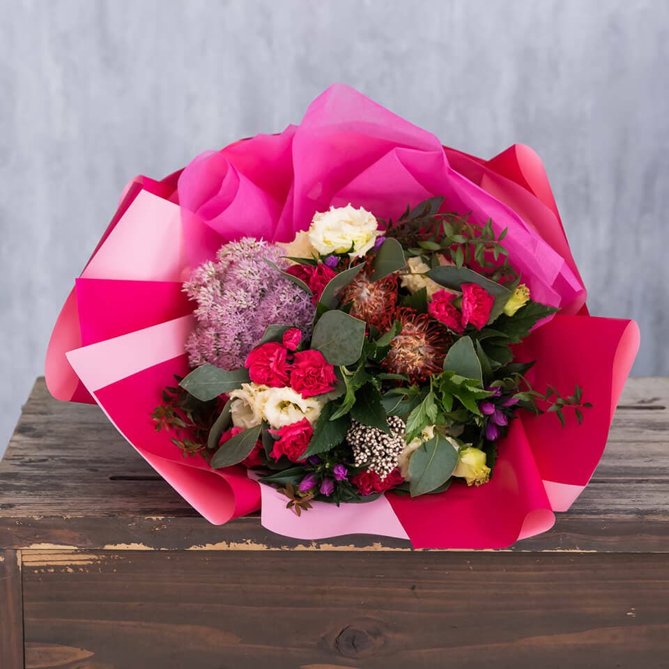 華やぎピンク 季節のお任せ花束 商品画像 3