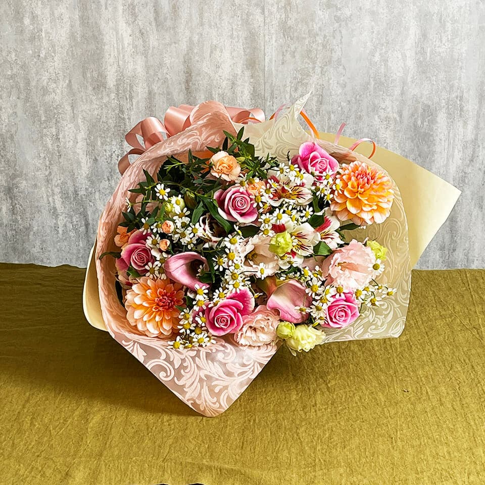 パステルカラーのおまかせ花束 商品画像 3