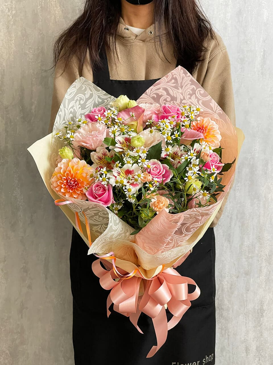 パステルカラーのおまかせ花束 商品画像 4