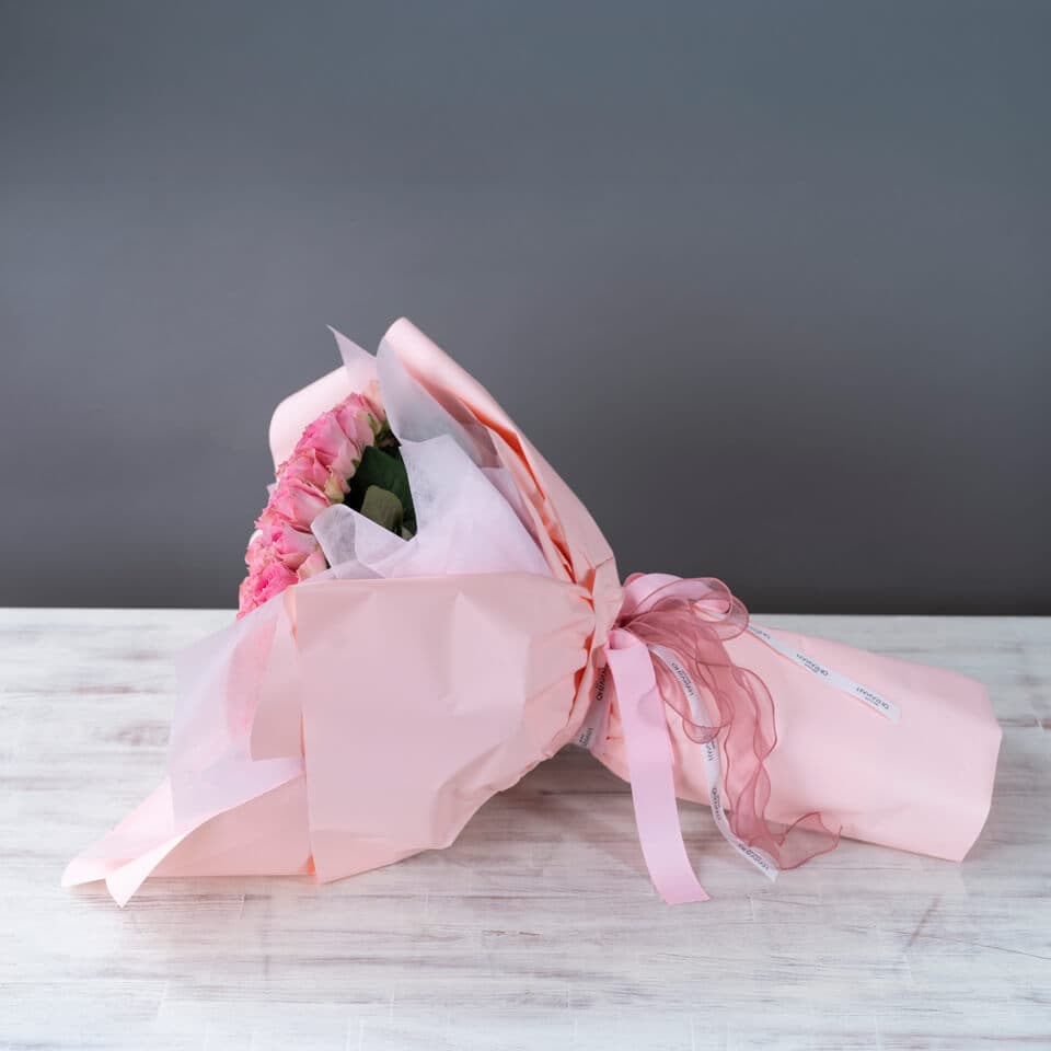 ピンクバラ108本の花束 商品画像 3
