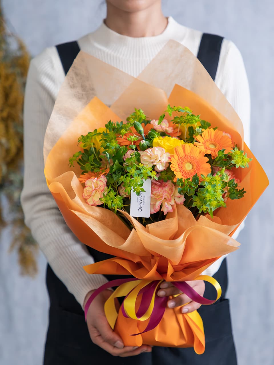 黄オレンジ系 花束 商品画像 4