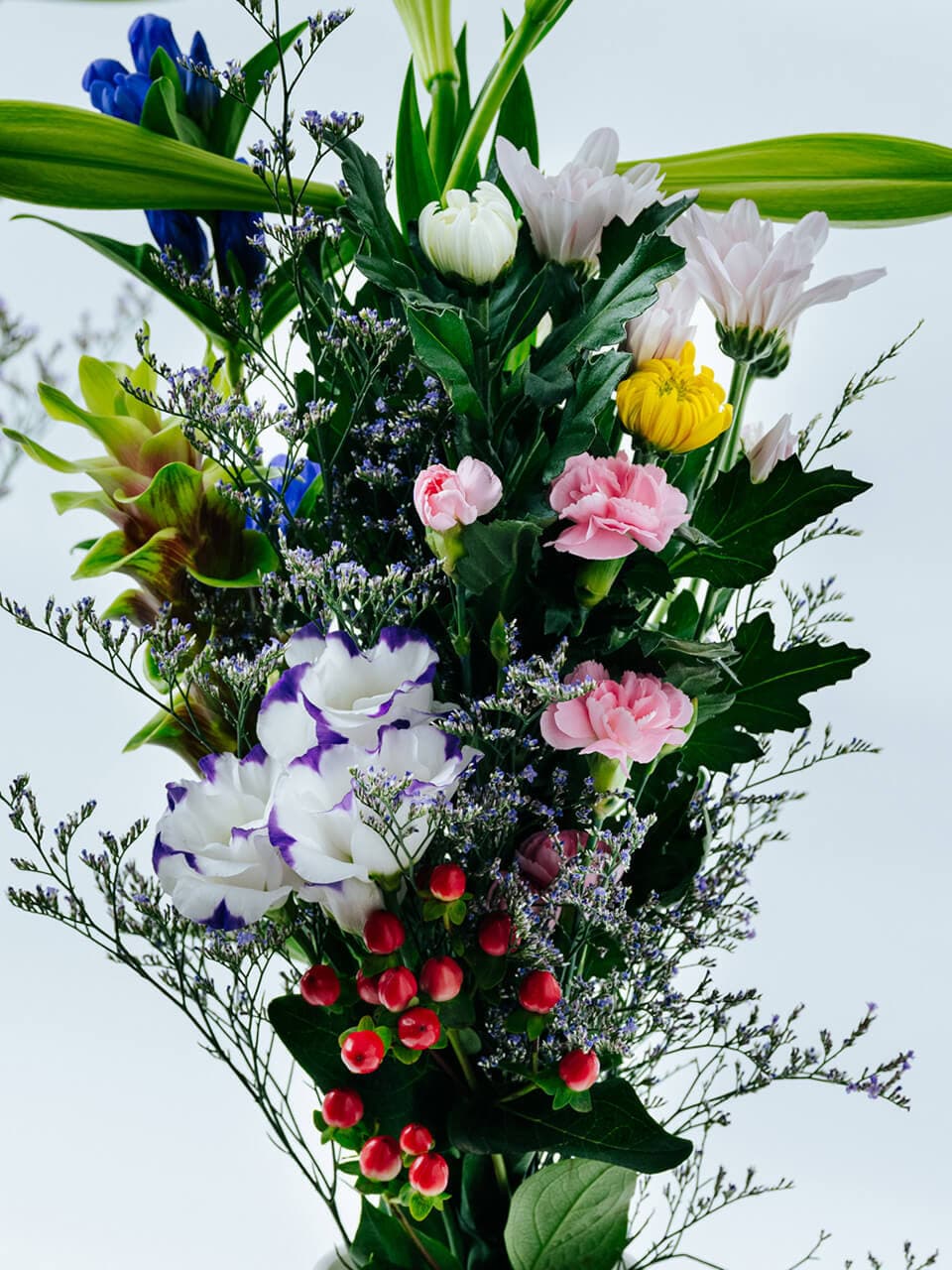 【墓用】菊メインの季節のお任せ 墓花1対(左右に1つずつ) 商品画像 3