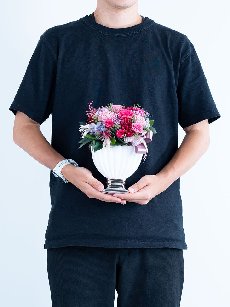 豪華赤系プリザーブドフラワー 商品画像 2