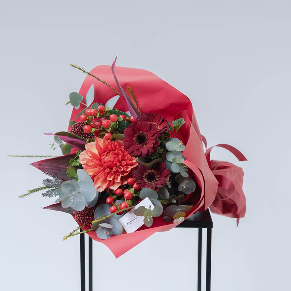 季節のお任せ クラシック花束 商品画像 1