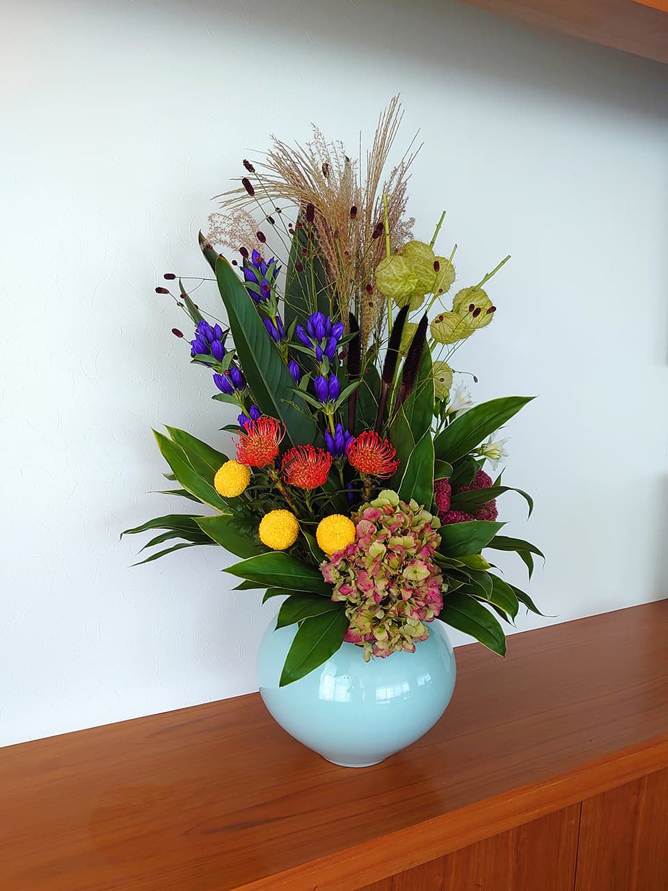 季節の花で豪華ツボ花 商品画像 2