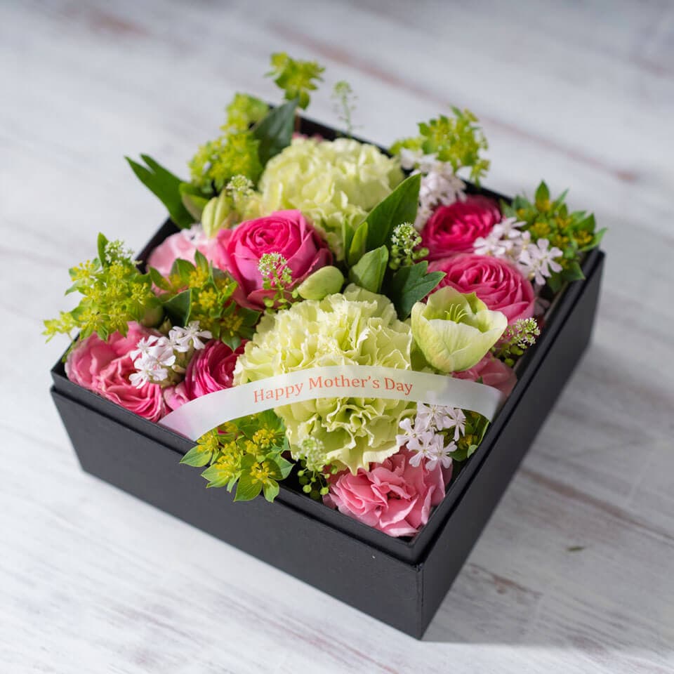 季節の花でBOXフラワー 商品画像 2